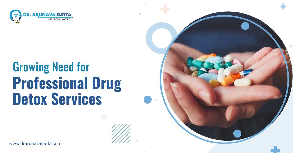 Growing need for professional drug detox services
